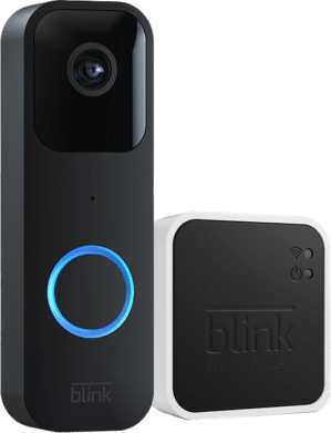 Blink Video Doorbell Zwart + Sync Module