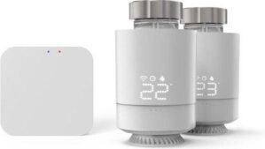 Hama 2x slimme radiatorthermostaat + basisstation Slimme thermostaat