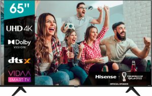 Hisense 65A6BG tv 163,8 cm (64.5") 4K Ultra HD Smart TV Wifi Zwart