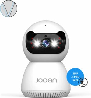 Huisdiercamera - Hondencamera Bewegingssensor - Babyfoon Met Camera En App - 360 Graden - Nachtzicht - Hoogwaardige Kwaliteit