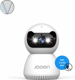 Huisdiercamera - Hondencamera Bewegingssensor - Babyfoon Met Camera En App - 360 Graden - Nachtzicht - Hoogwaardige Kwaliteit - 5MP