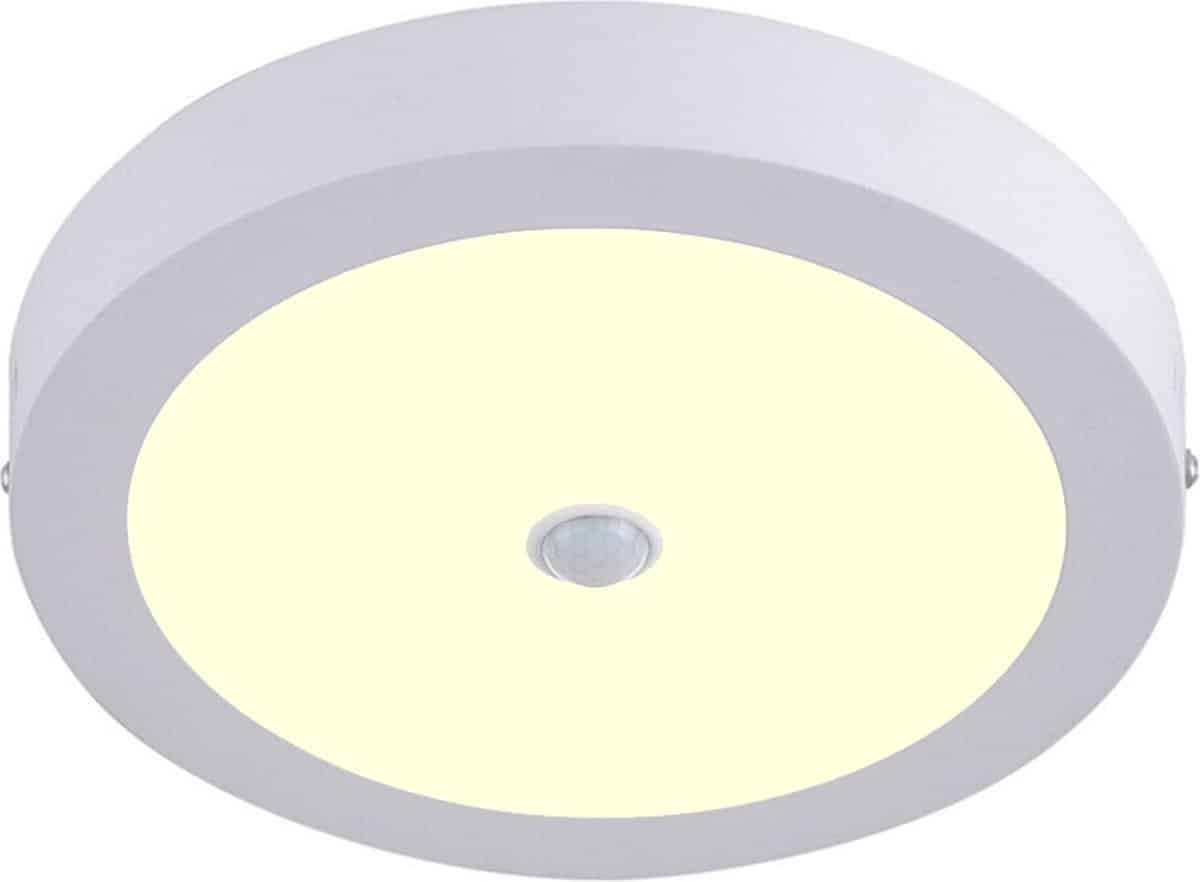 Auraglow Oplaadbare houten wandlamp bewegingssensor PIR draagbare draadloze draadloze automatische batterij indoor hal, trap, veranda slimme nachtlamp (beuken, 4 stuks