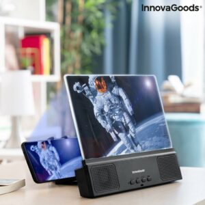 Mobimax schermvergroter met luidspreker voor mobiele telefoons Mini projector - Mini beamer projector - Mini beamer smartphone - Mini beamer - Vergrootglas voor smartphone - Schermvergroter - Schermvergroter telefoon