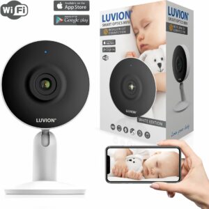 NIEUW! Luvion Smart Optics Mini HD Wifi Camera - White Edition - IP camera met babyfoon app