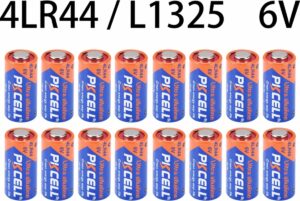PKCELL 4LR44 Alkaline 6V Batterij - L1325 - PX28 Blafband - Rookmelder - Camera - Afstandsbediening - Garage - Milieubewust verpakt - 16 Stuks