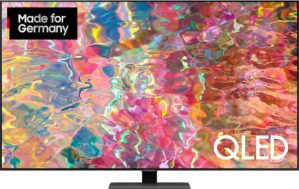 Samsung GQ55Q80B 139,7 cm (55") Smart TV Wifi Zwart, Zilver