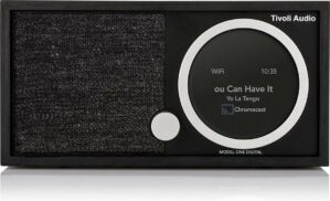 Tivoli Audio - Model One Digital+ Gen 2 - DAB+/WiFi/AirPlay 2/Chromecast/Smart Radio - Zwart/Zwart